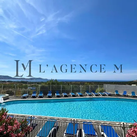 Apartment Salduccio - En Avec Piscine, Tennis Et Vue Baie Calvi